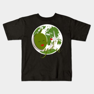 Olive You Celebrate Earthday: Save the Planet Kids T-Shirt